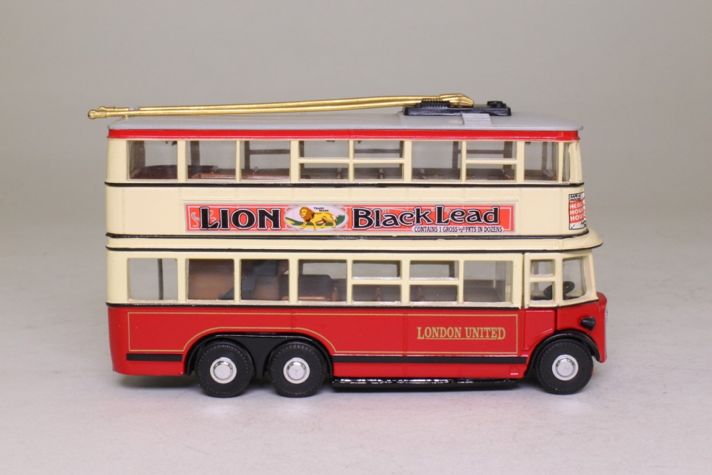 Matchbox Collectibles YET03; 1931 AEC Trolleybus 